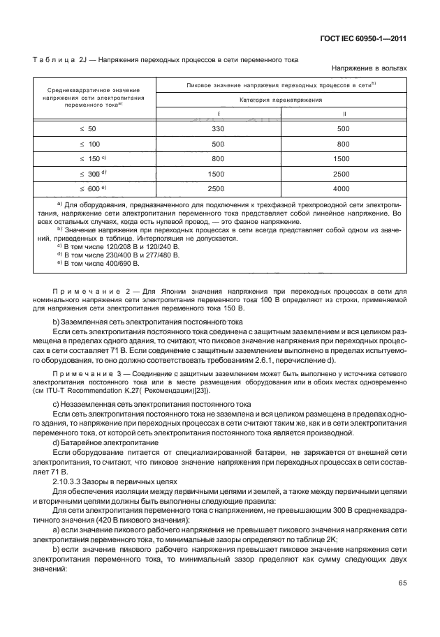 ГОСТ IEC 60950-1-2011