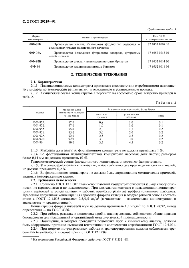 ГОСТ 29219-91