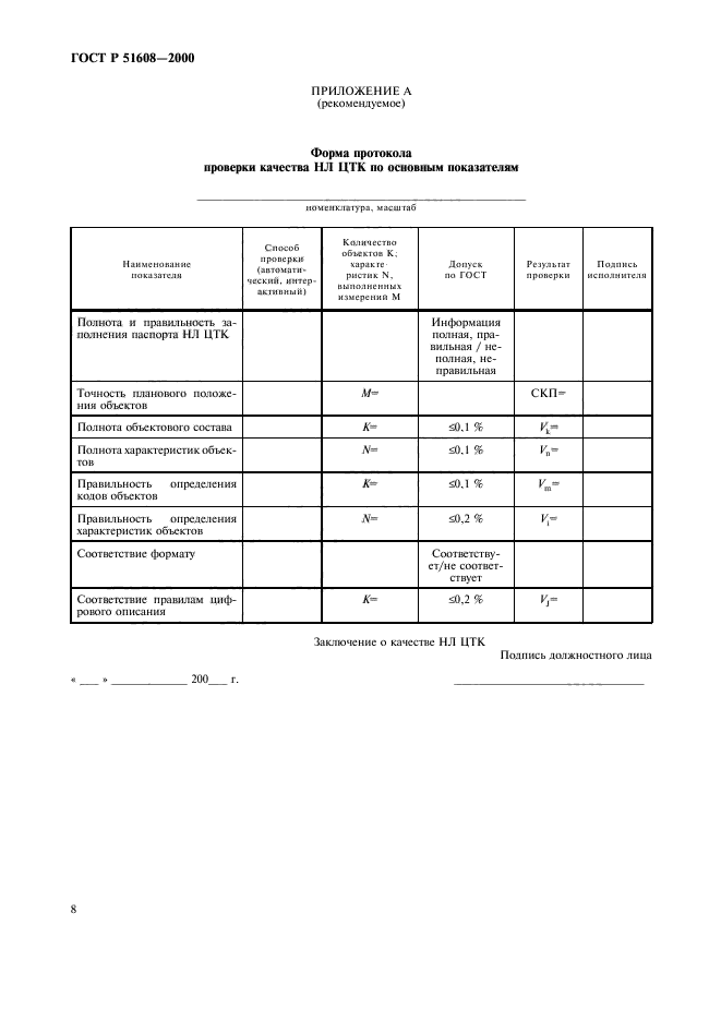 ГОСТ Р 51608-2000