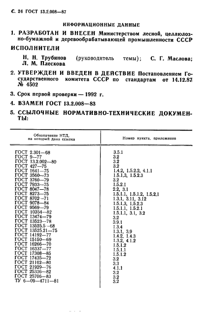 ГОСТ 13.2.008-87