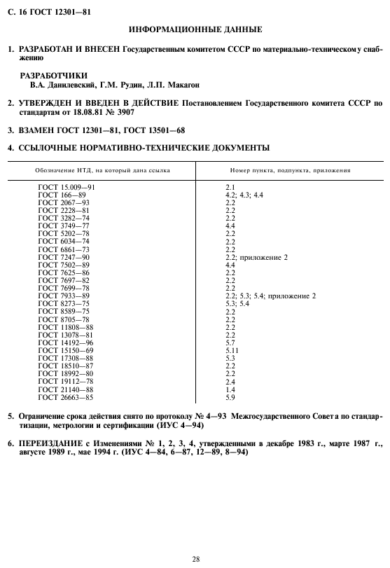 ГОСТ 12301-81