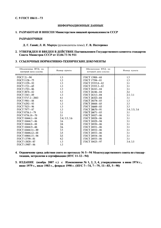 ГОСТ 18611-73