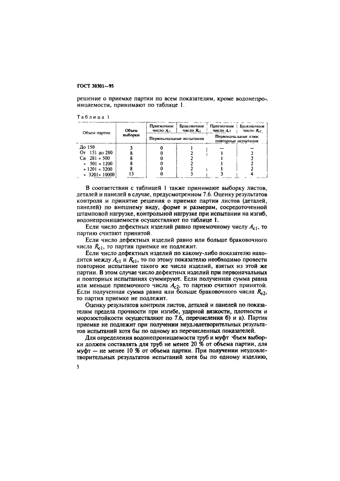 ГОСТ 30301-95