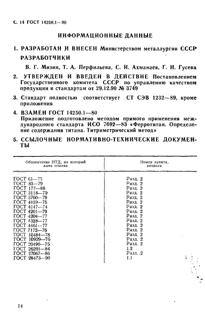 ГОСТ 14250.1-90