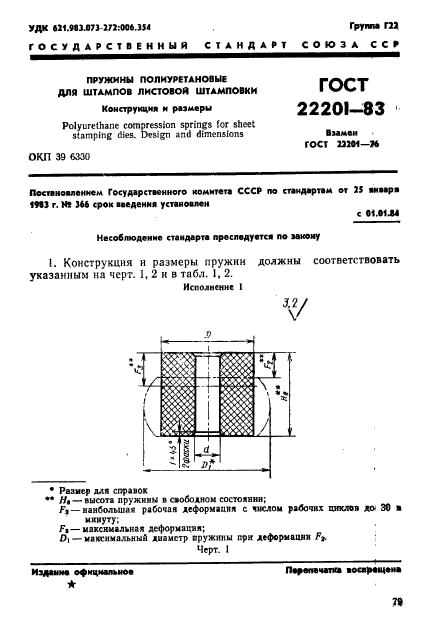 ГОСТ 22201-83