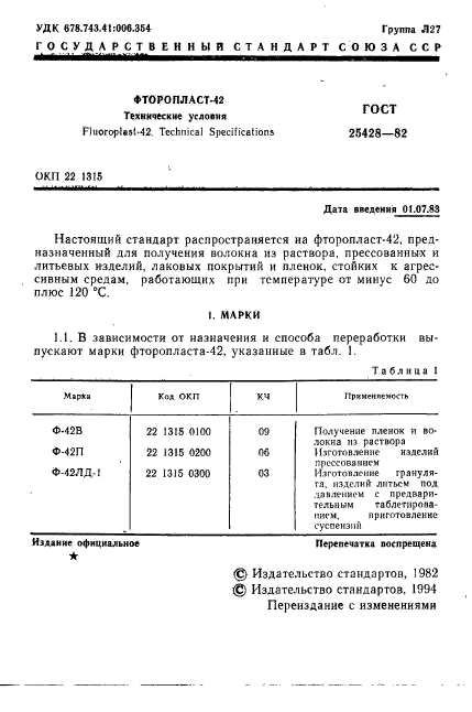 ГОСТ 25428-82