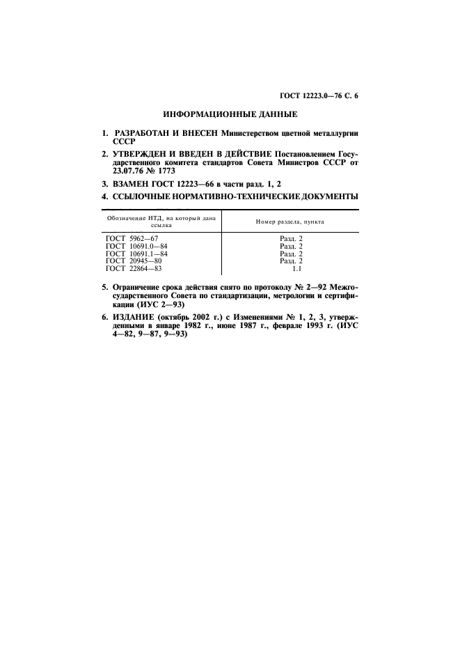 ГОСТ 12223.0-76