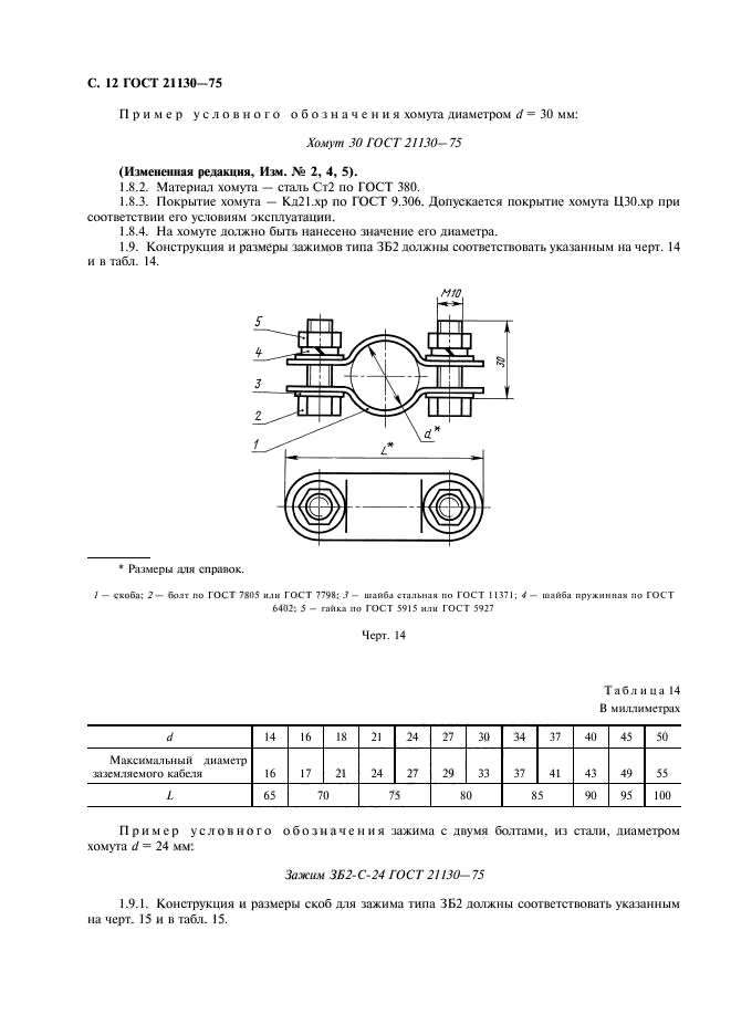 ГОСТ 21130-75