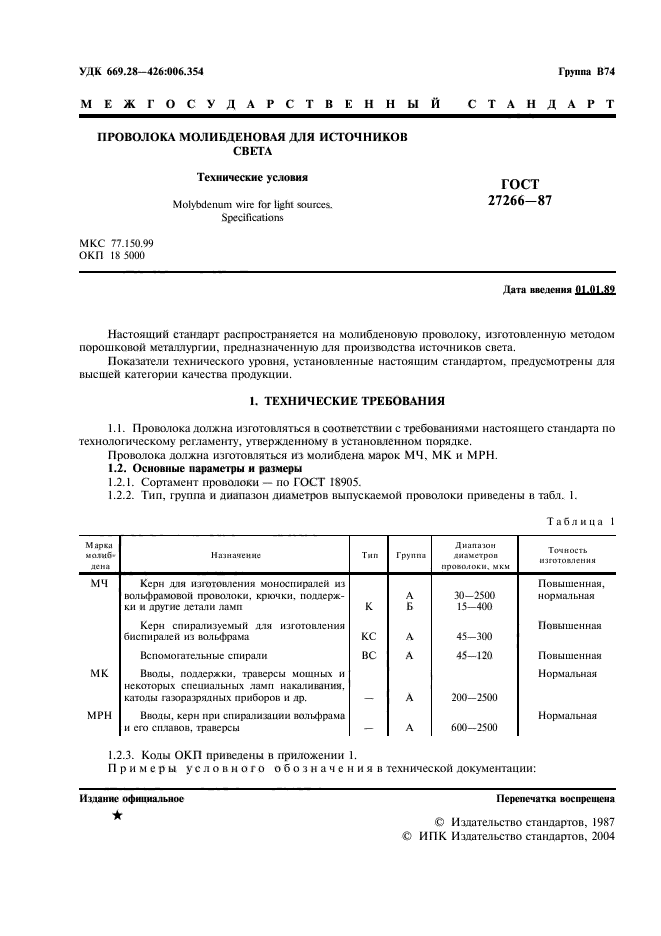 ГОСТ 27266-87