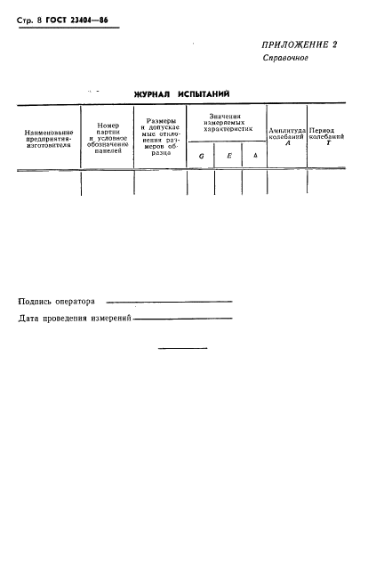 ГОСТ 23404-86