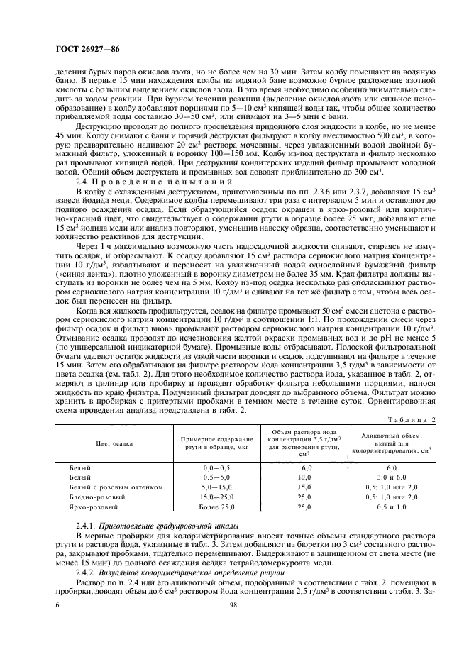 ГОСТ 26927-86