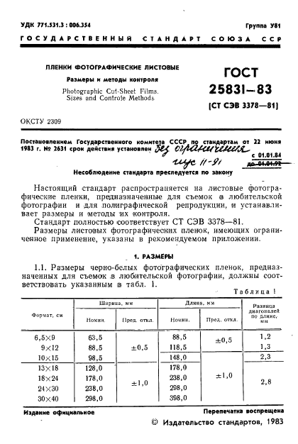 ГОСТ 25831-83