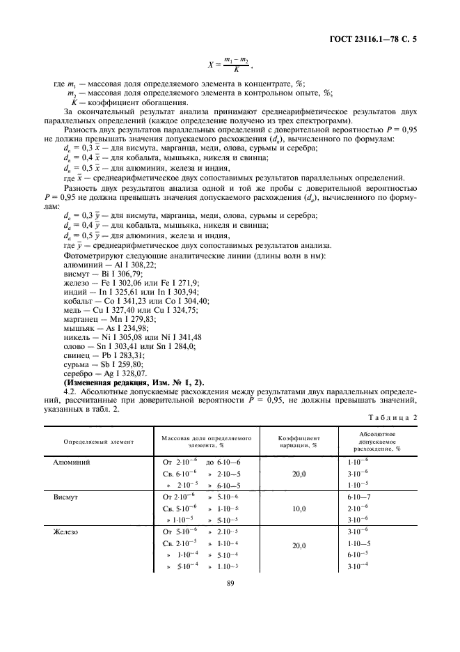 ГОСТ 23116.1-78