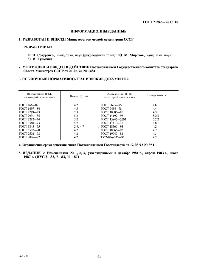 ГОСТ 21945-76