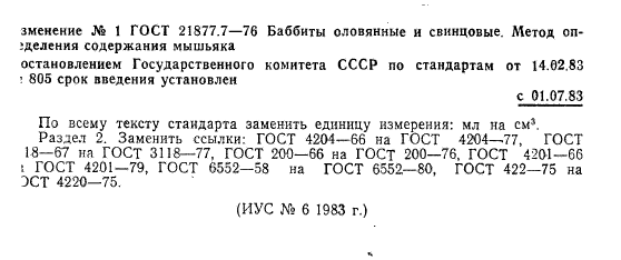 ГОСТ 21877.7-76