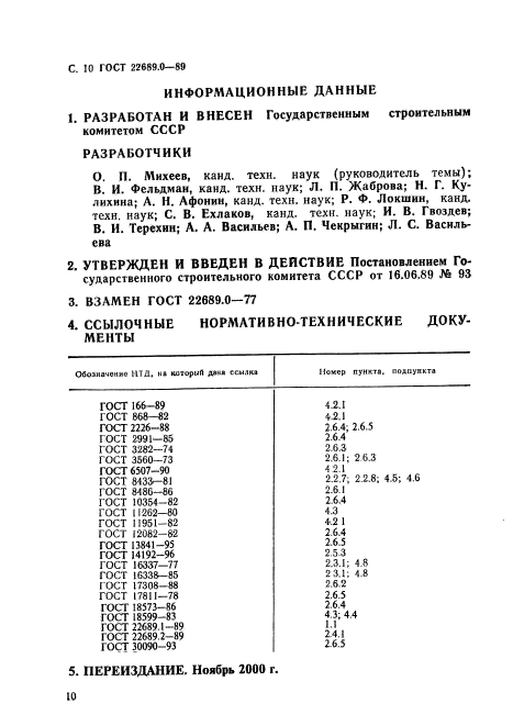 ГОСТ 22689.0-89