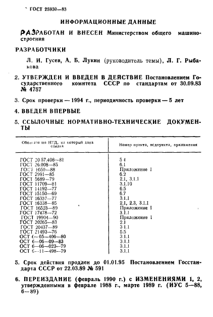 ГОСТ 25930-83