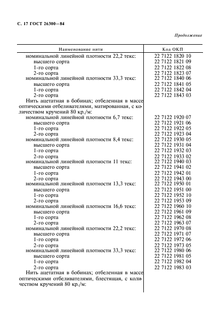 ГОСТ 26300-84