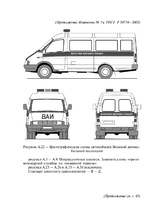 Изменение №1 к ГОСТ Р 50574-2002