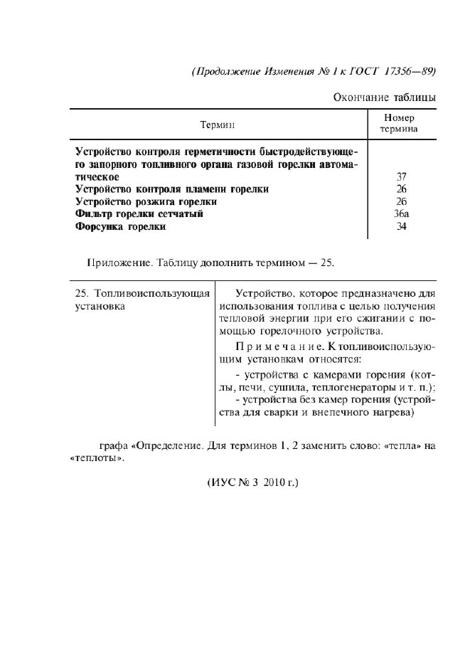 Изменение №1 к ГОСТ 17356-89