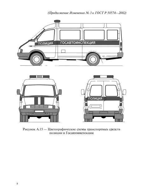 Изменение №3 к ГОСТ Р 50574-2002