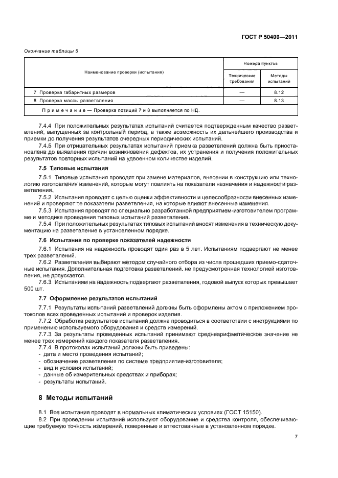 ГОСТ Р 50400-2011