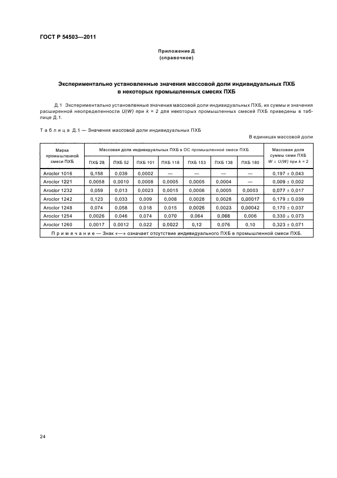 ГОСТ Р 54503-2011