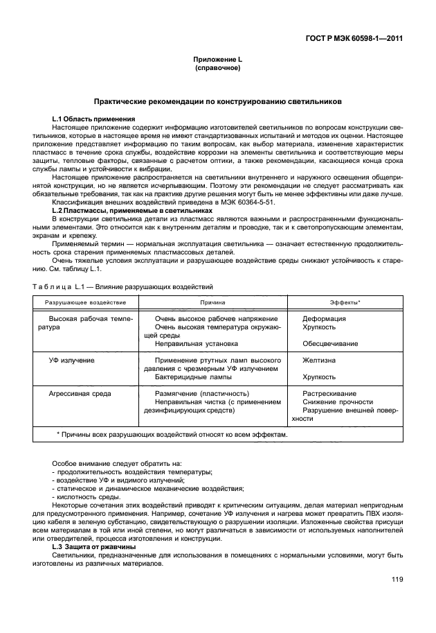 ГОСТ Р МЭК 60598-1-2011