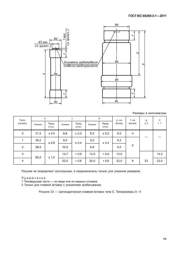 ГОСТ IEC 60269-3-1-2011