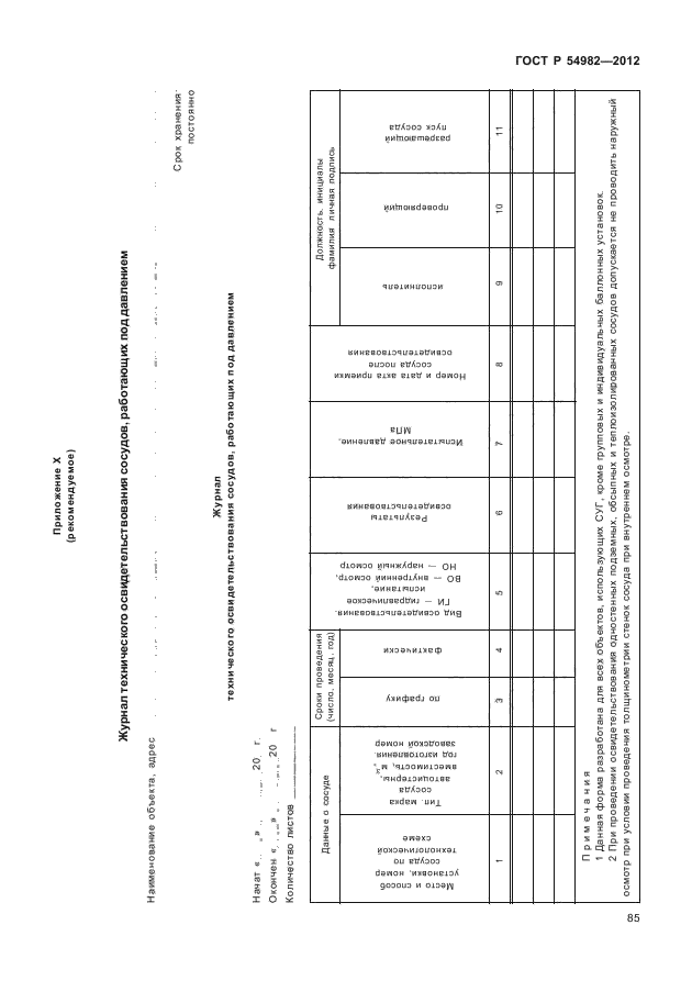 ГОСТ Р 54982-2012