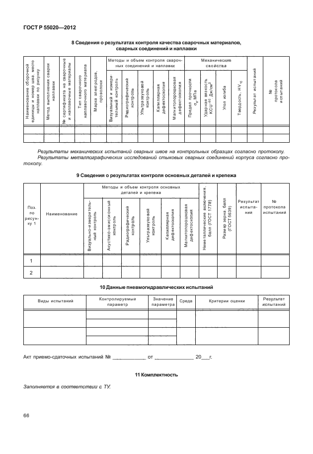 ГОСТ Р 55020-2012