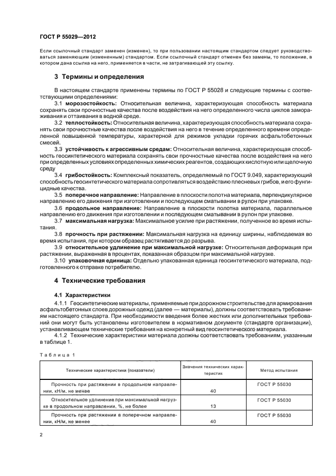 ГОСТ Р 55029-2012