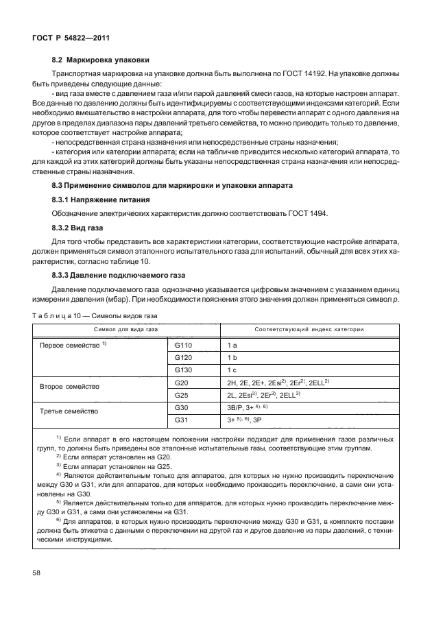 ГОСТ Р 54822-2011