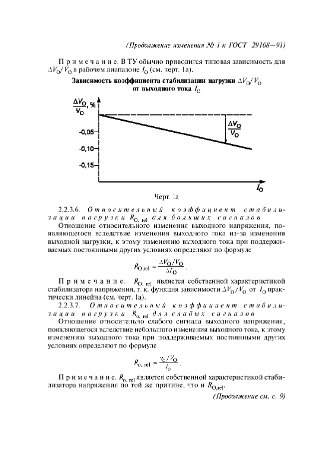 Изменение №1 к ГОСТ 29108-91