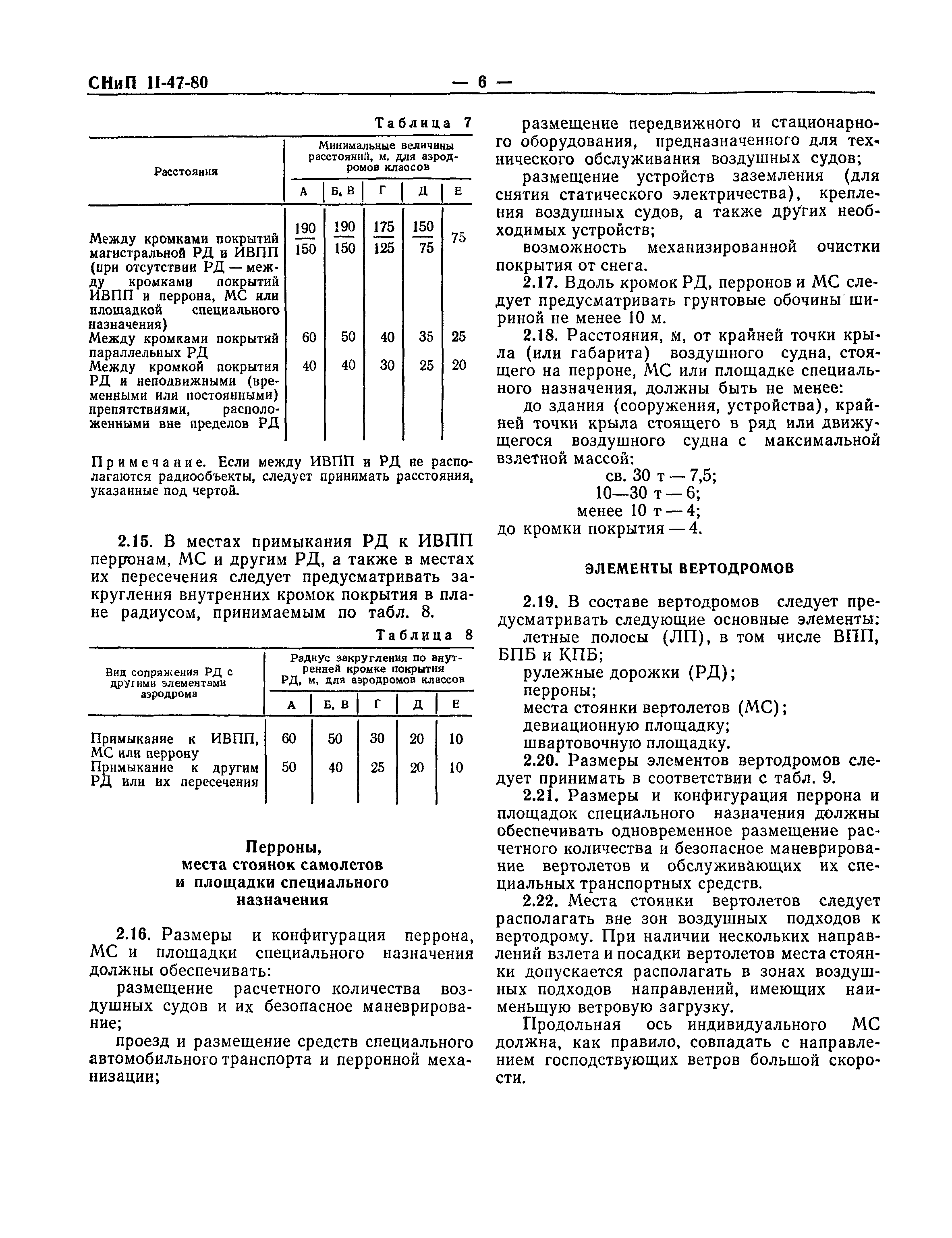 СНиП II-47-80